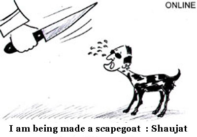 I am being made a scapegoat - Shaujat