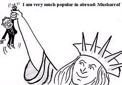 I am very much popular in abroad - Musharaf
