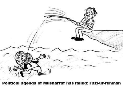 Political agenda of Musharraf has failed - Fazl-ur-rehman