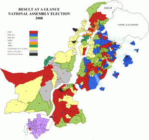 Pakistan National Assembly Election Result